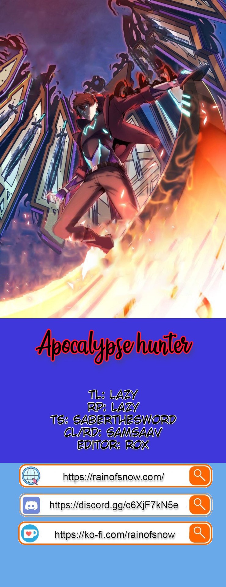 Apocalypse hunter Chapter 0 1